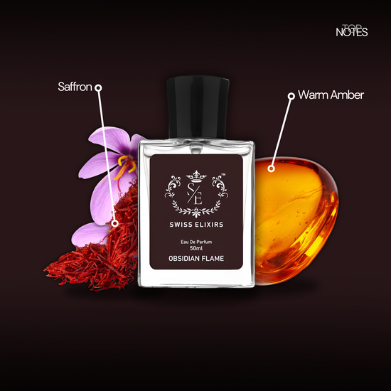 Obsidian Flame-Dark Woods and Spice Ignited in a Rich,Fiery Composition